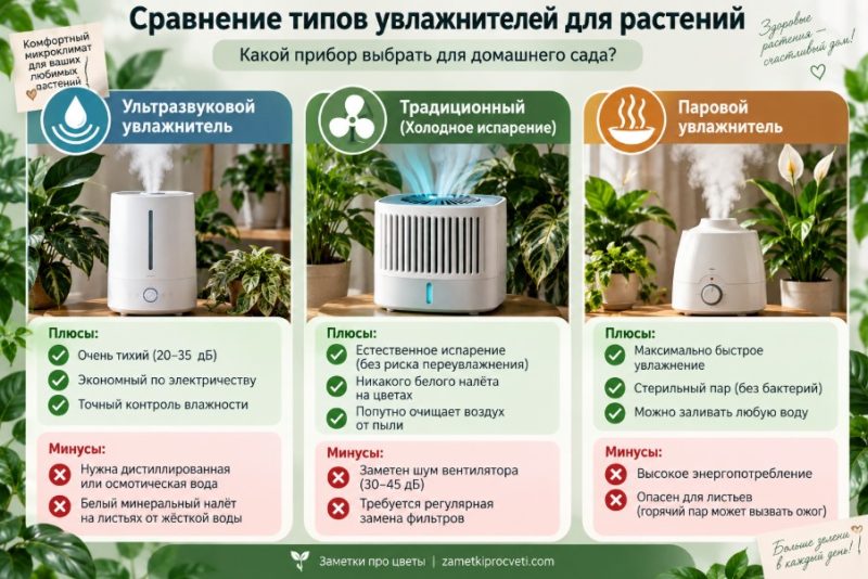 как выбрать увлажнитель